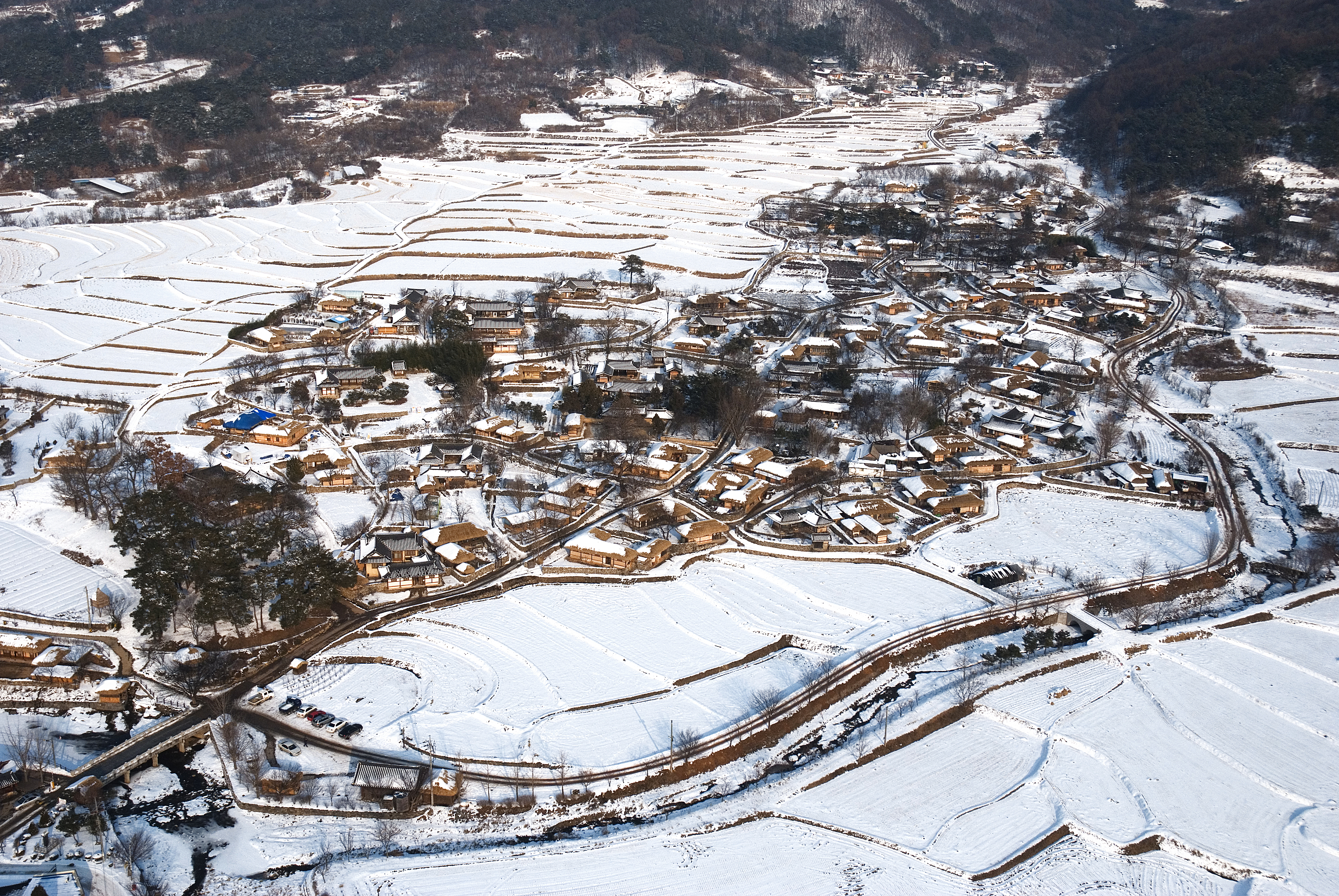 외암리민속마을겨울전경_이항우(4회수상)