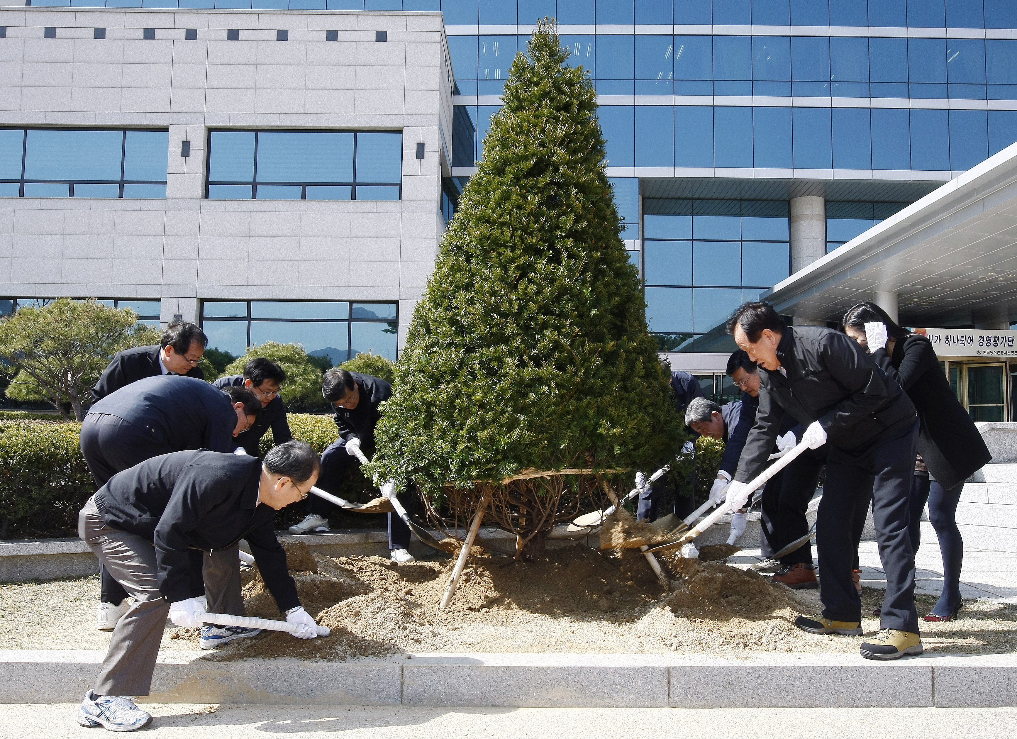 식목일 나무 심기 행사