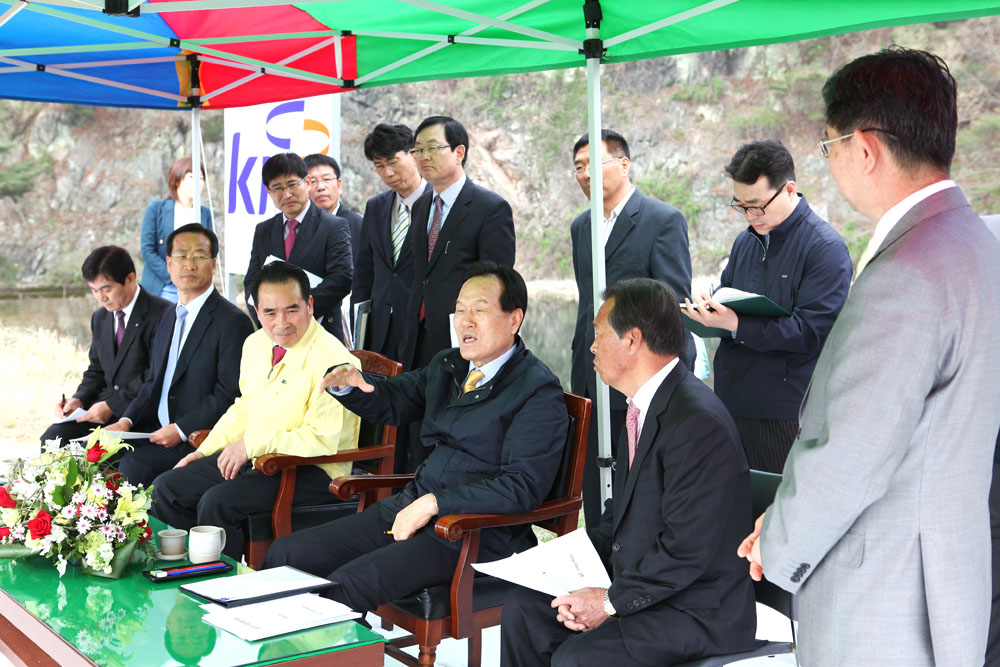 순창 팔덕저수지 방문