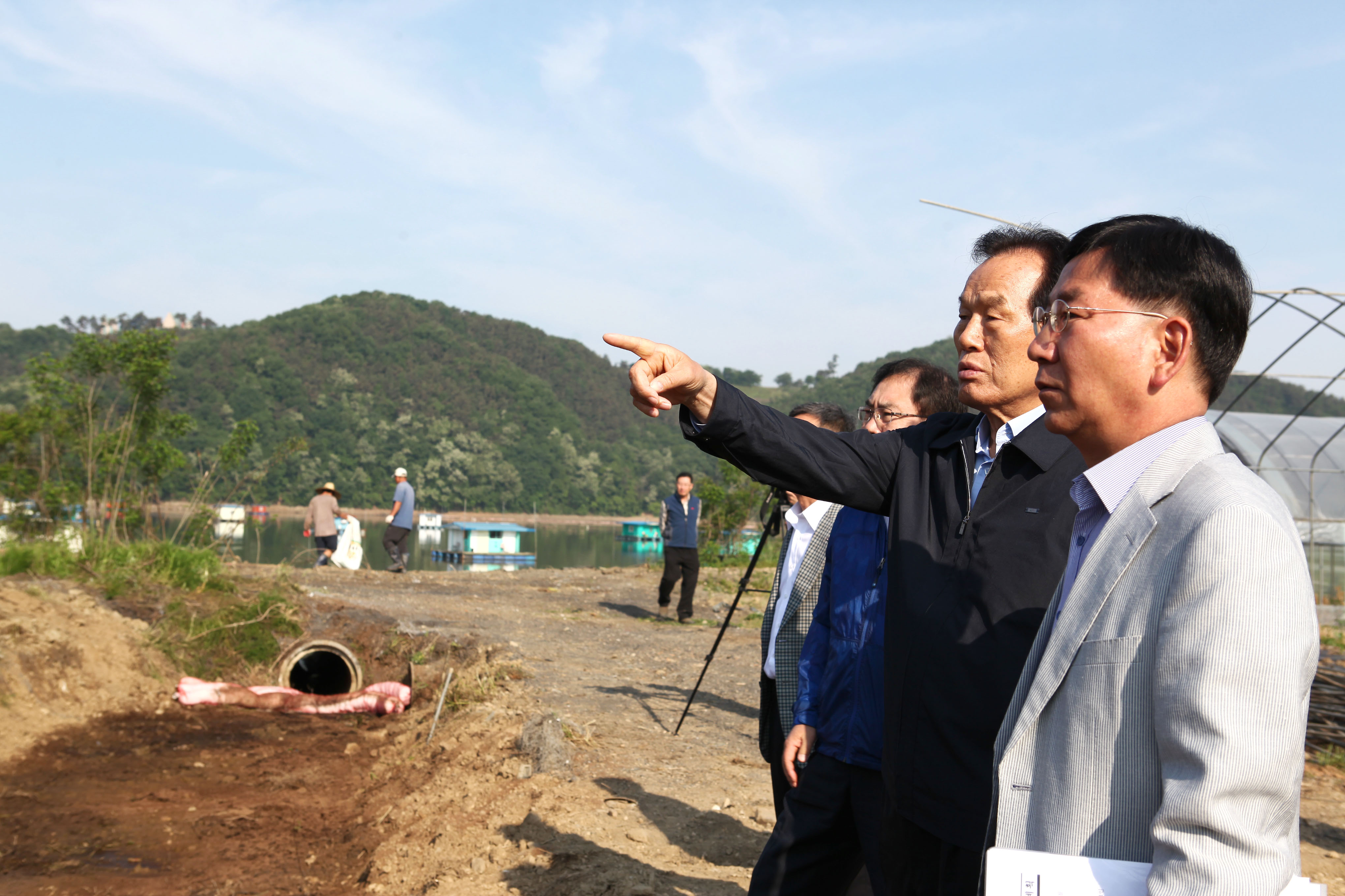 용인 이동저수 현장방문