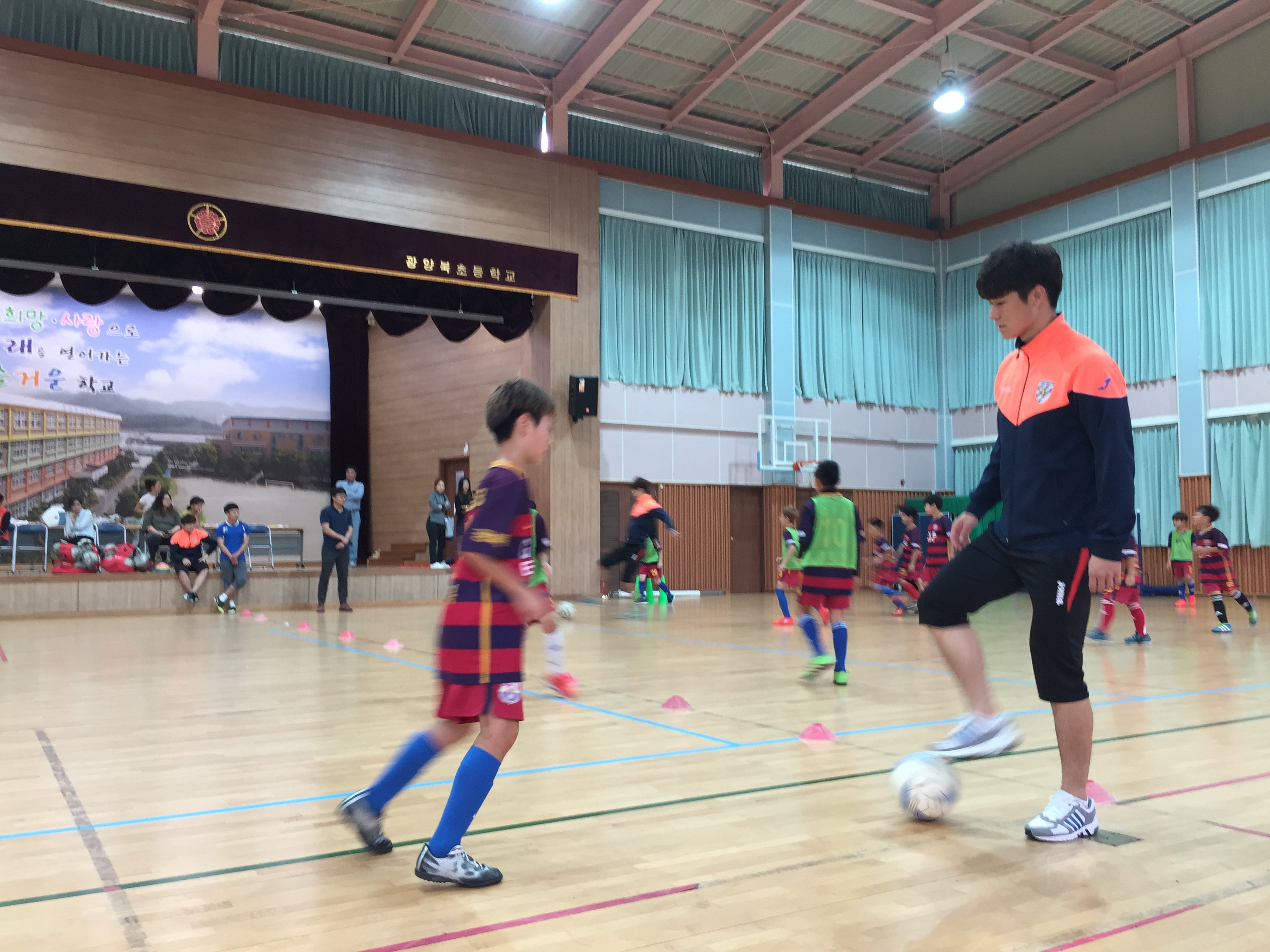 농어촌公-전남드래곤즈, 어린이들과 ‘신나는 축구교실’