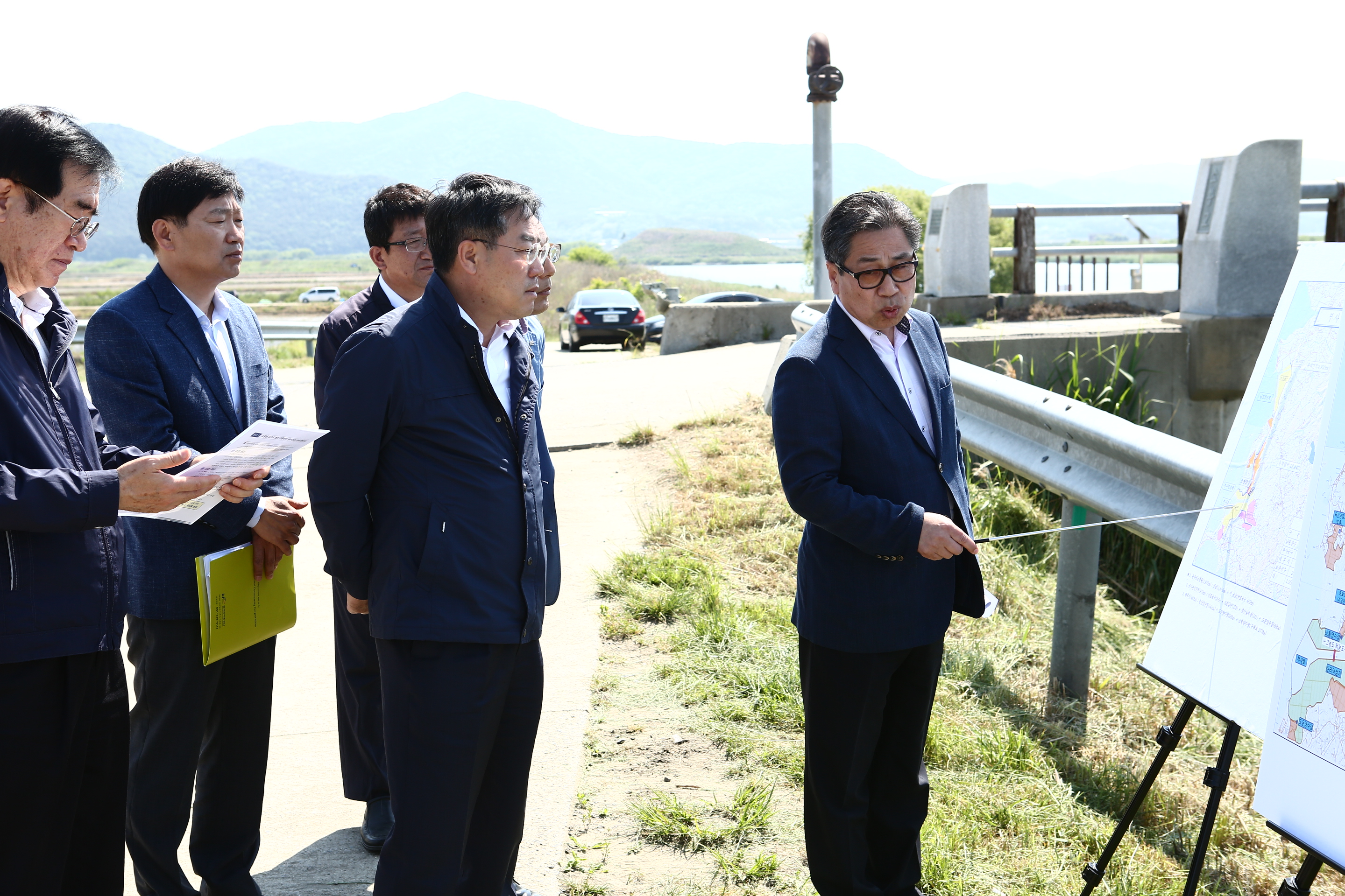 정승 농어촌公 사장, 충남 가뭄지역 현장 점검