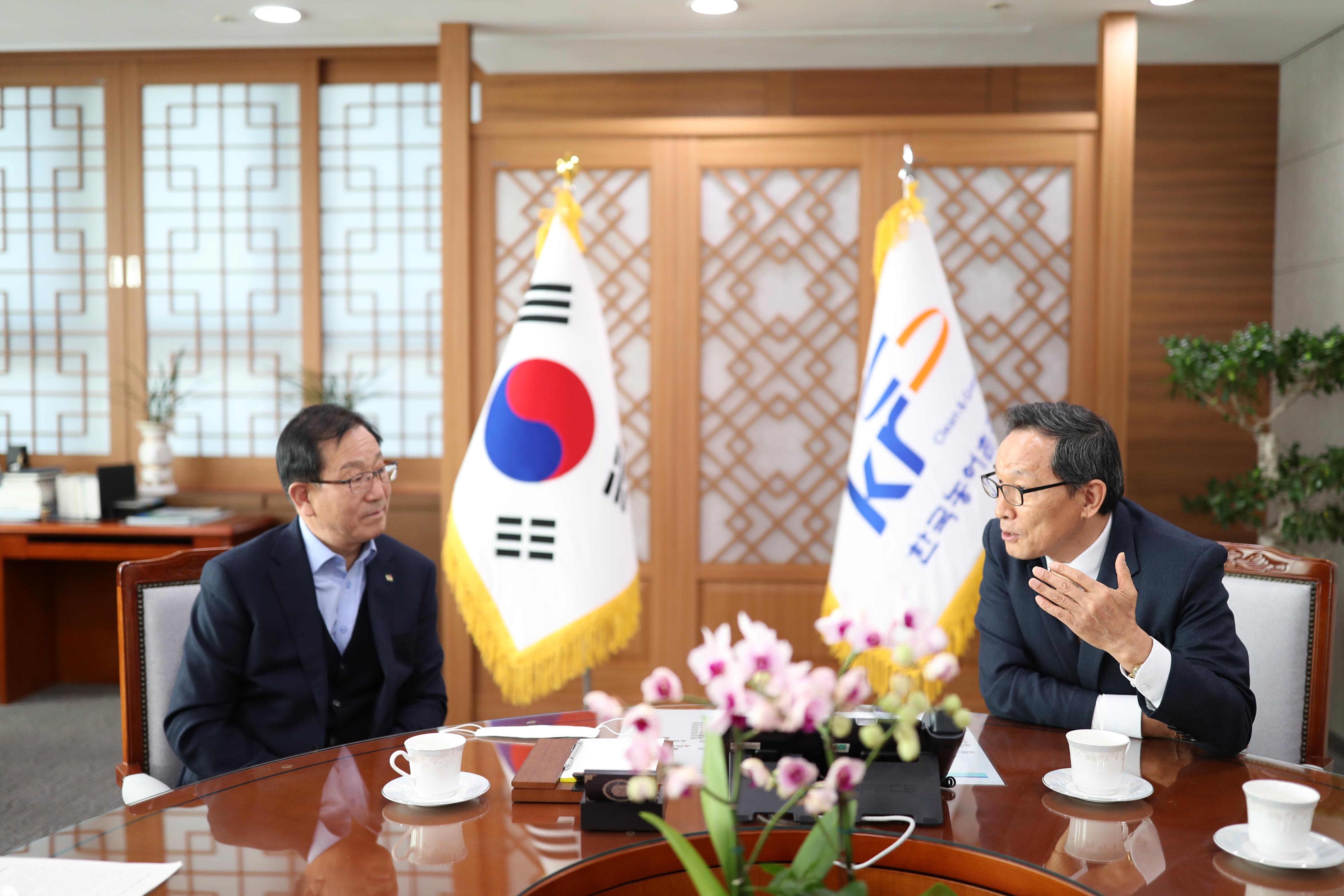 한국농촌지도자 중앙연합회 박대조 회장 CEO 면담
