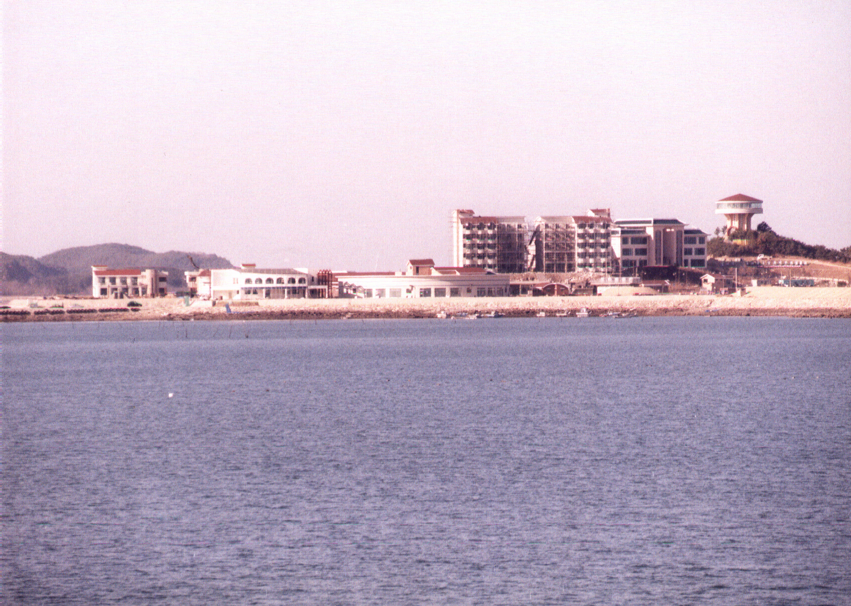 도비도 바다쪽 전경                                