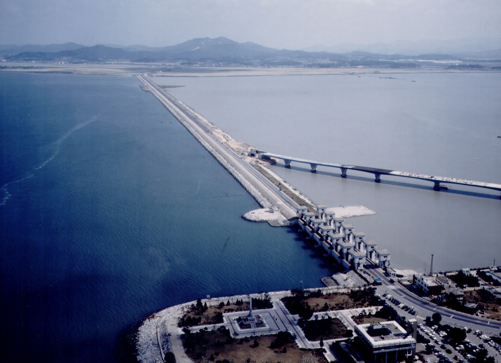 삽교호방조제                                      