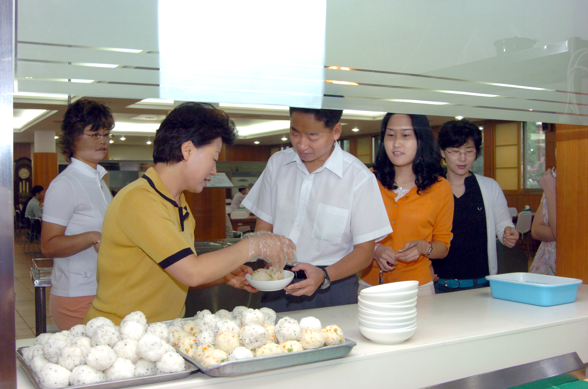 2005을지훈련맞이주먹밥체험                        