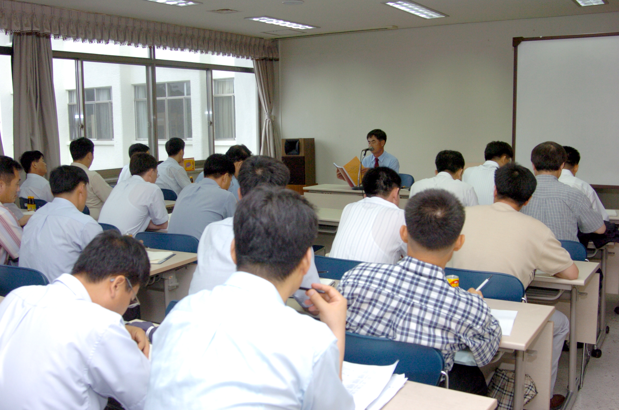 2005을지훈련사건작성교육                          