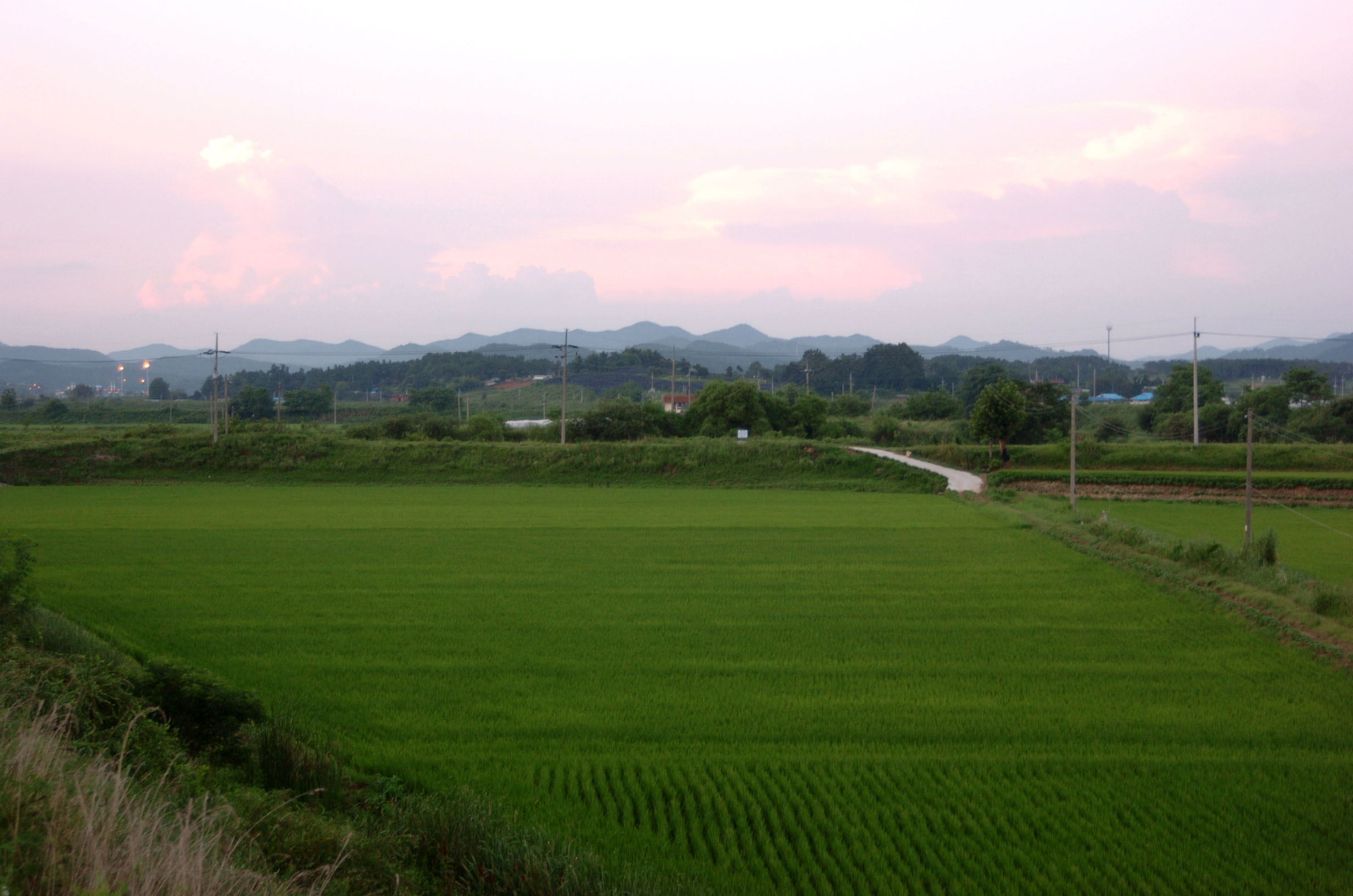 농촌풍경                                          