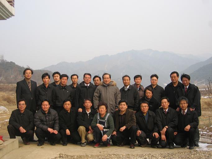 강원도 수해 현장 방문 직원 격려                   