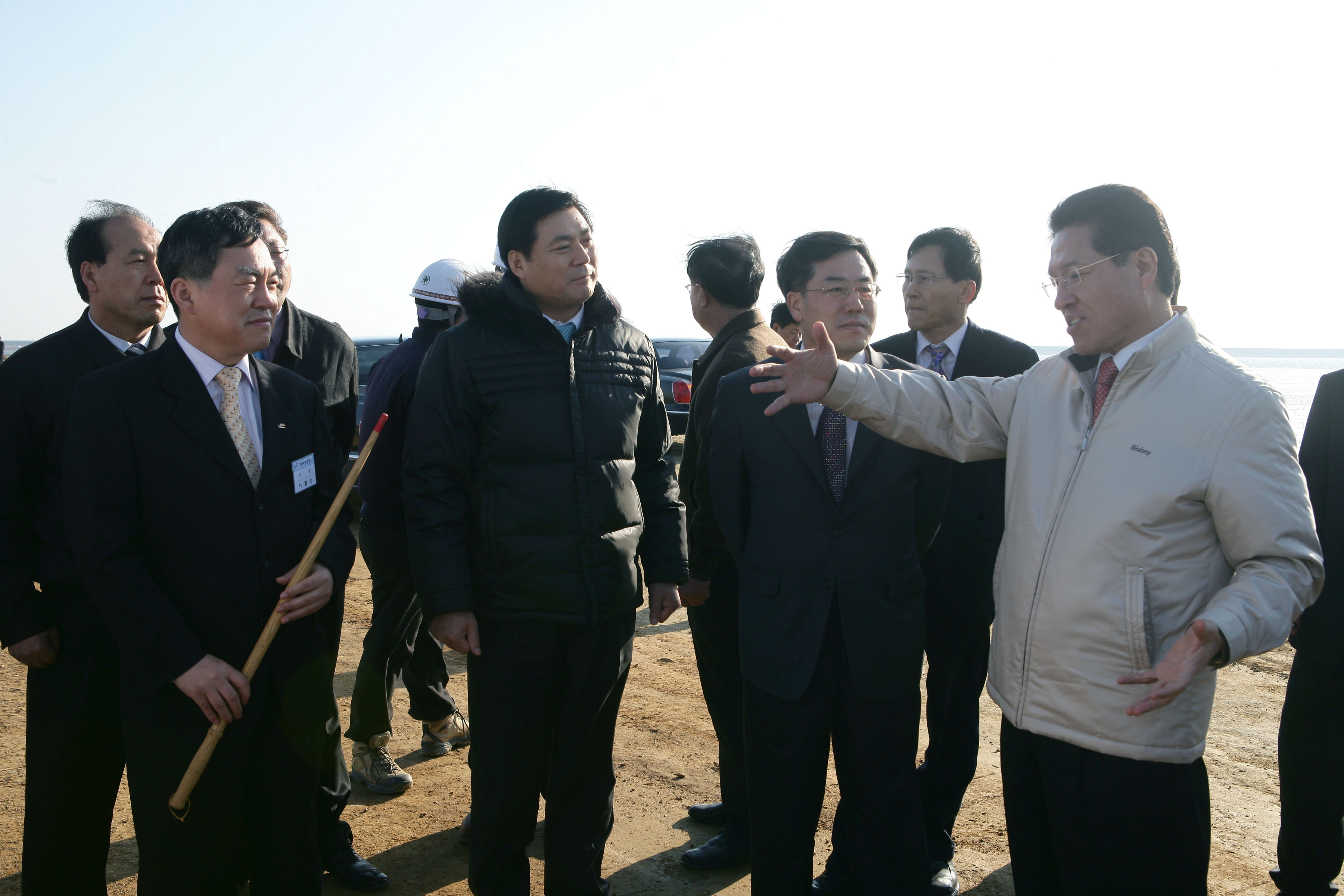정운천 농림수산식품부장관 화옹지구 방문           