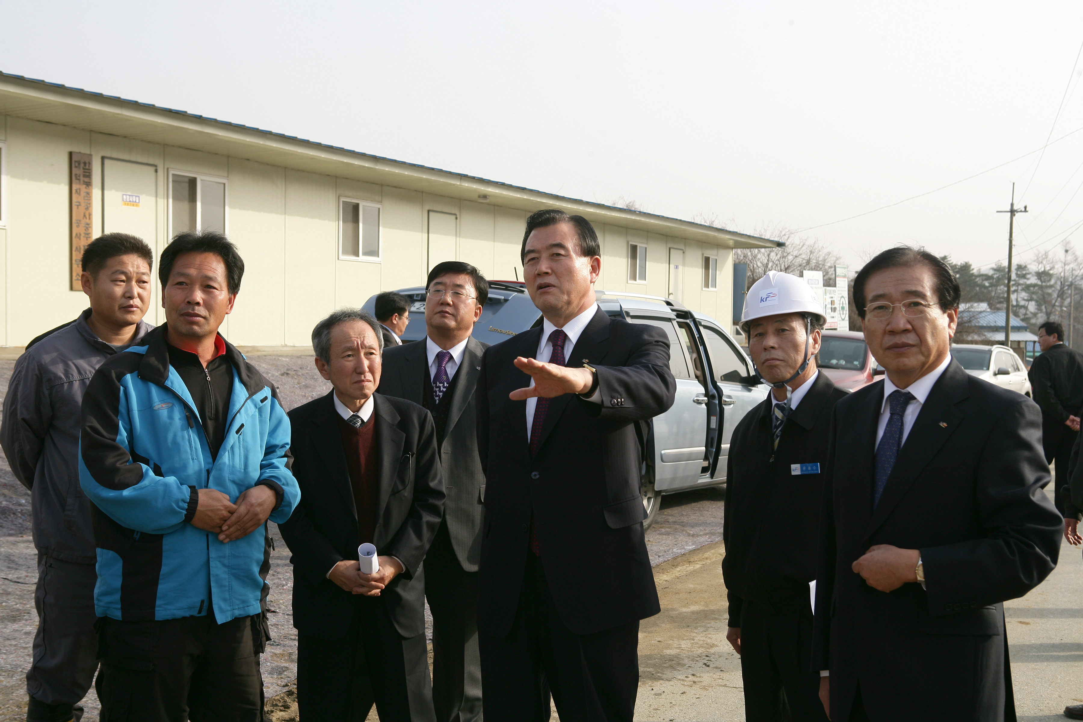 충남 대덕저수지준설 현장방문