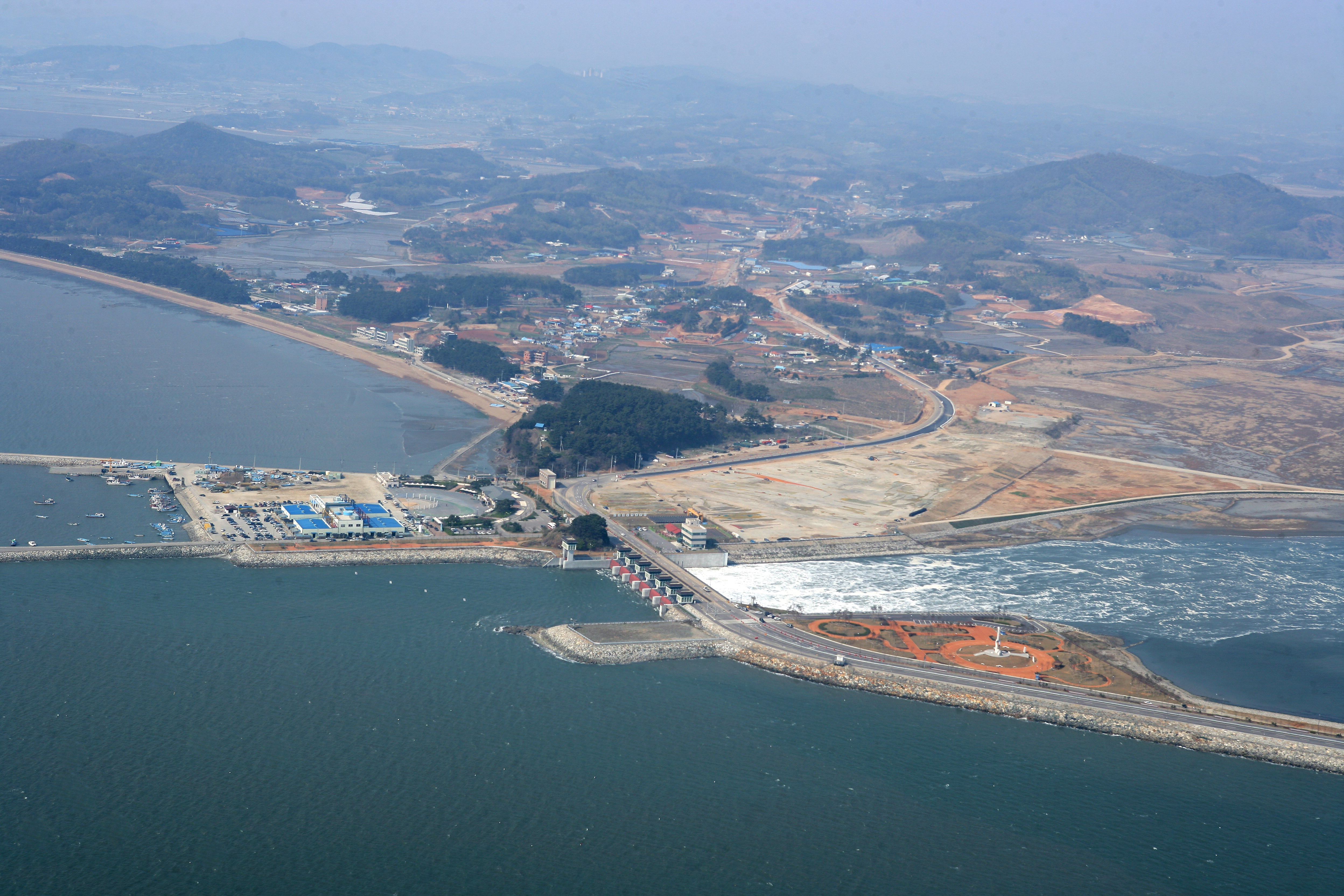 화옹방조제 